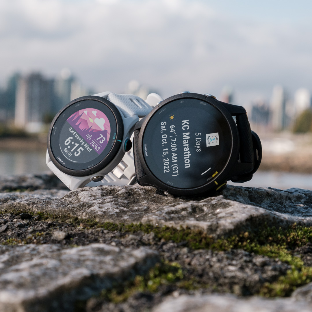 GPS-horloge en aangesloten horloge 