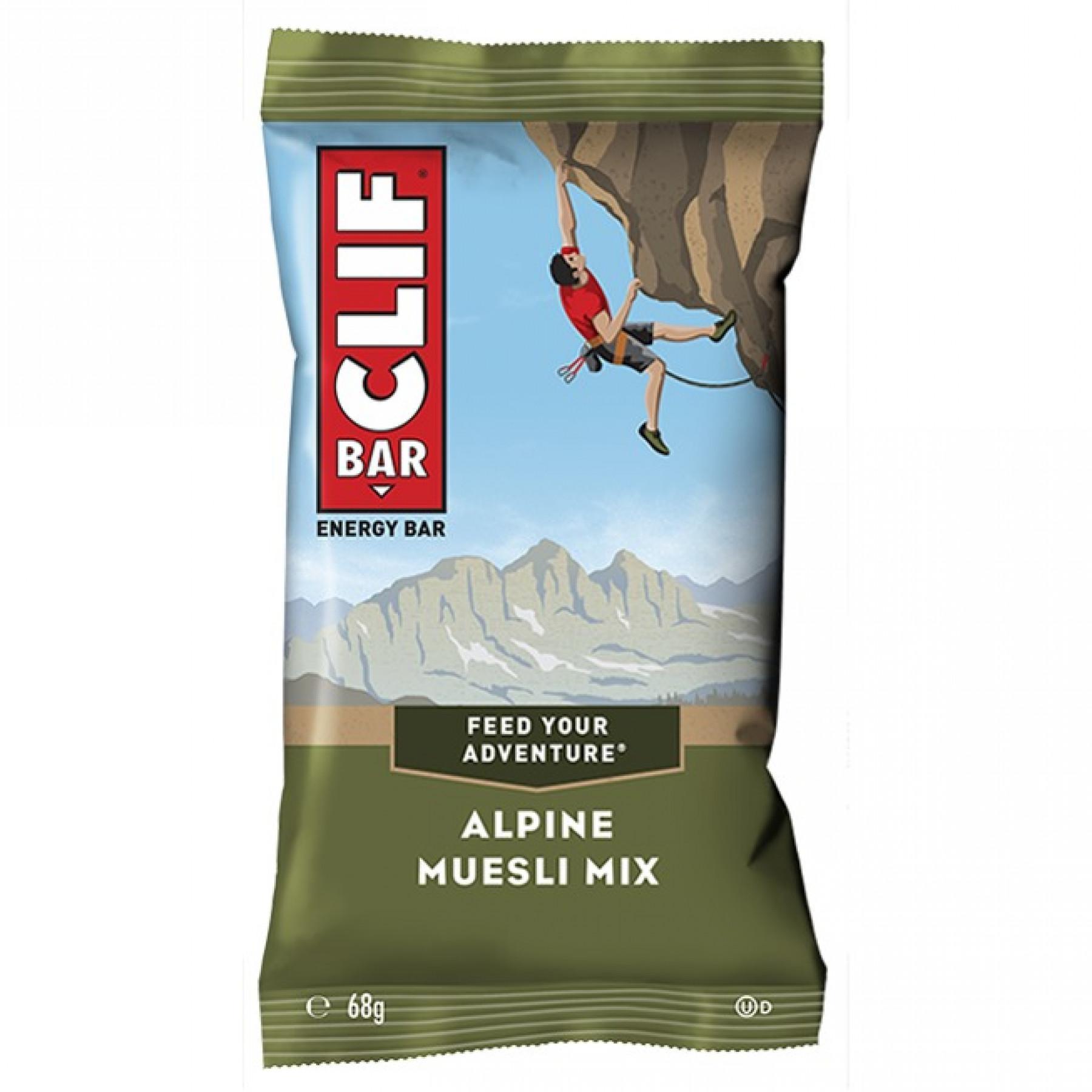 Proteïnerepen Clif Bar Alpine muesli mix (x12)