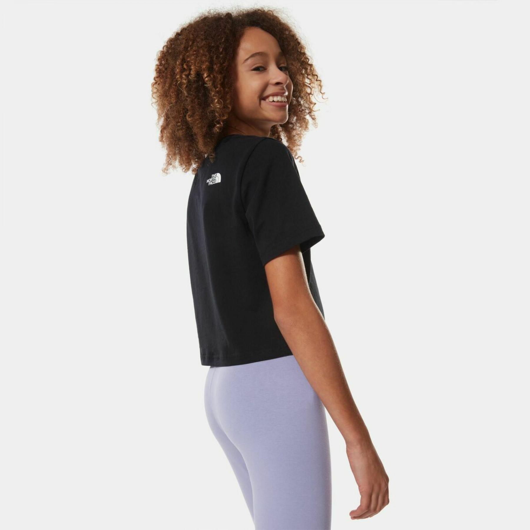 Meisjes-T-shirt croptop The North Face Easy
