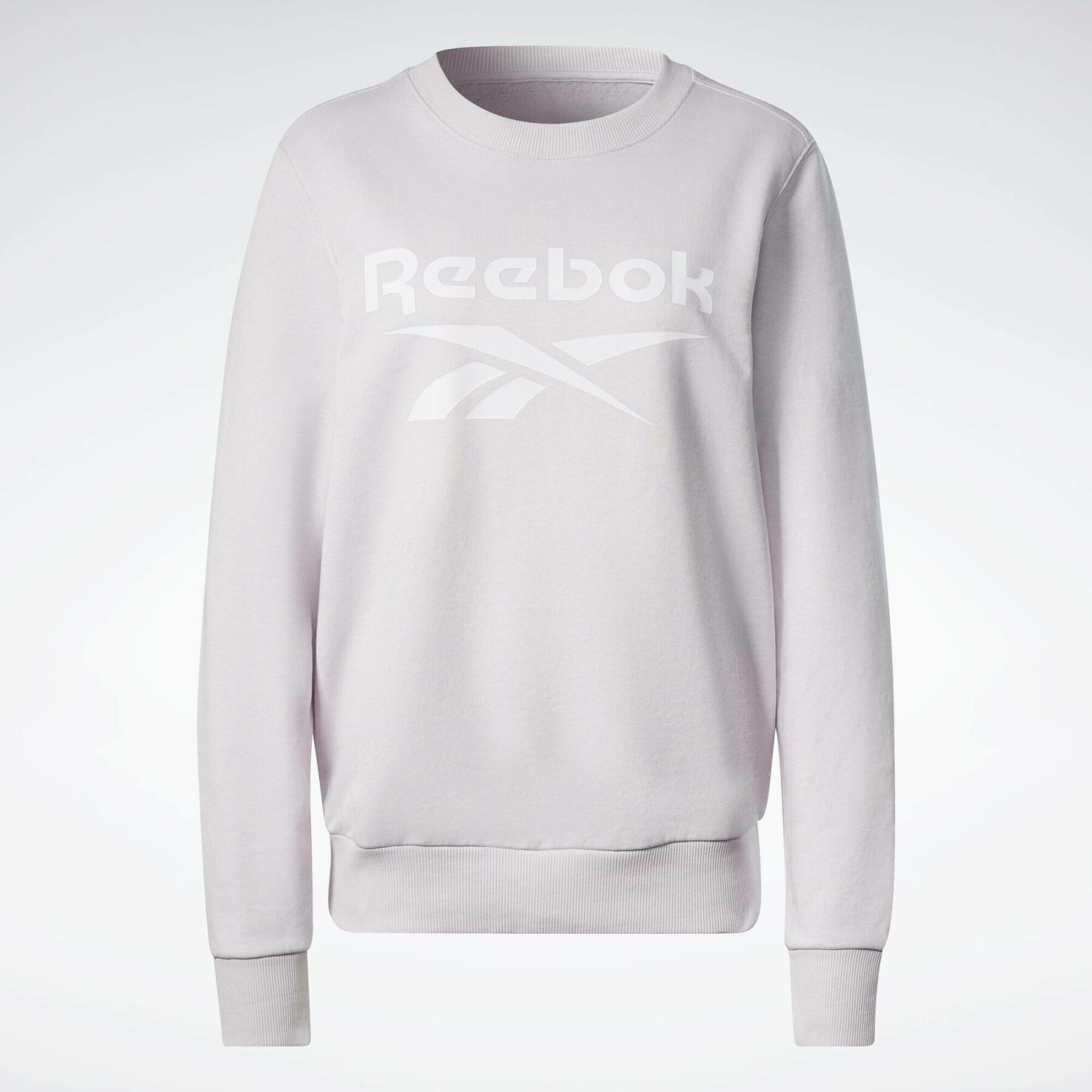 Dames sweatshirt Reebok Crewneck Identity Logo French Terry