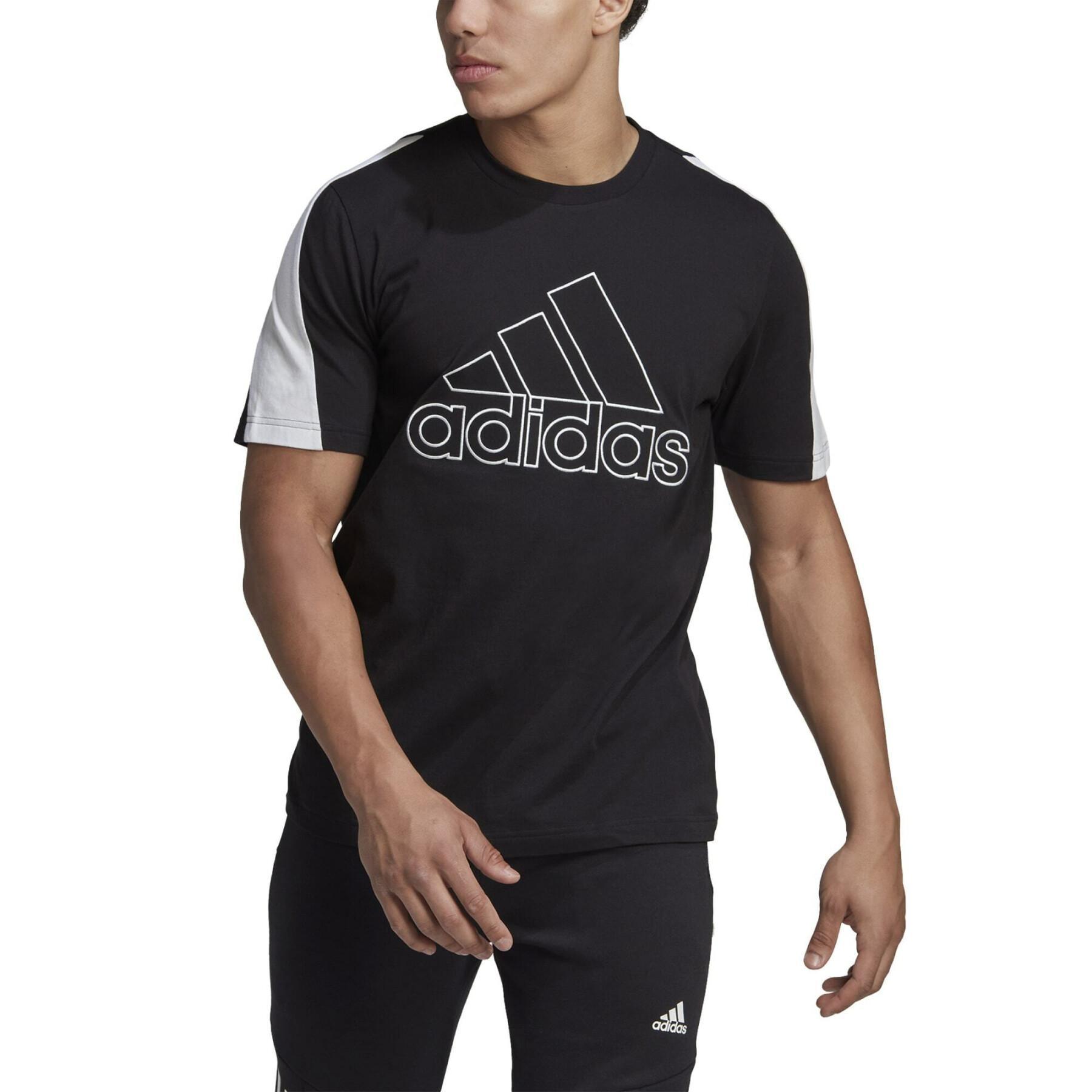 T-shirt met geborduurde sportpatch adidas Future Icons