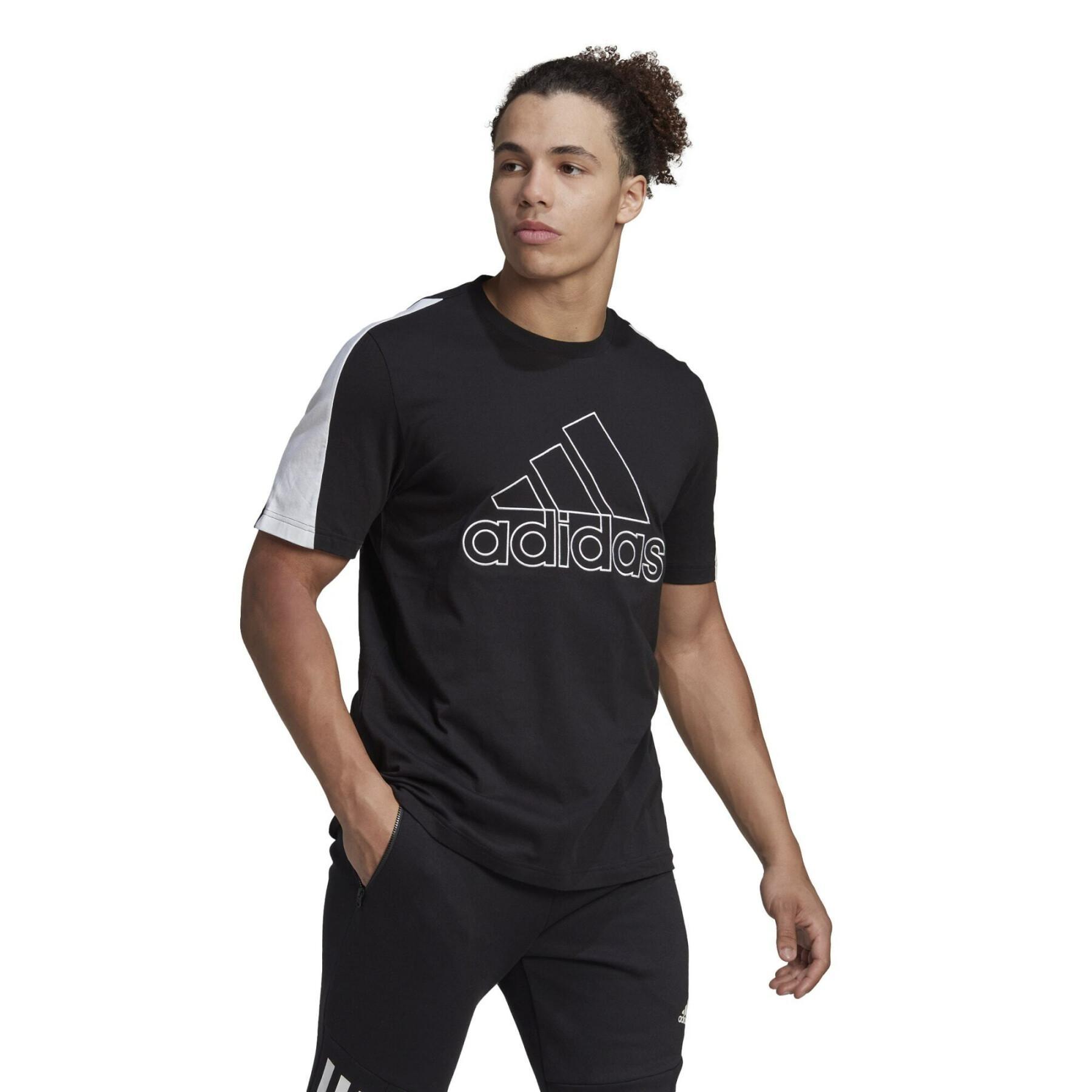 T-shirt met geborduurde sportpatch adidas Future Icons
