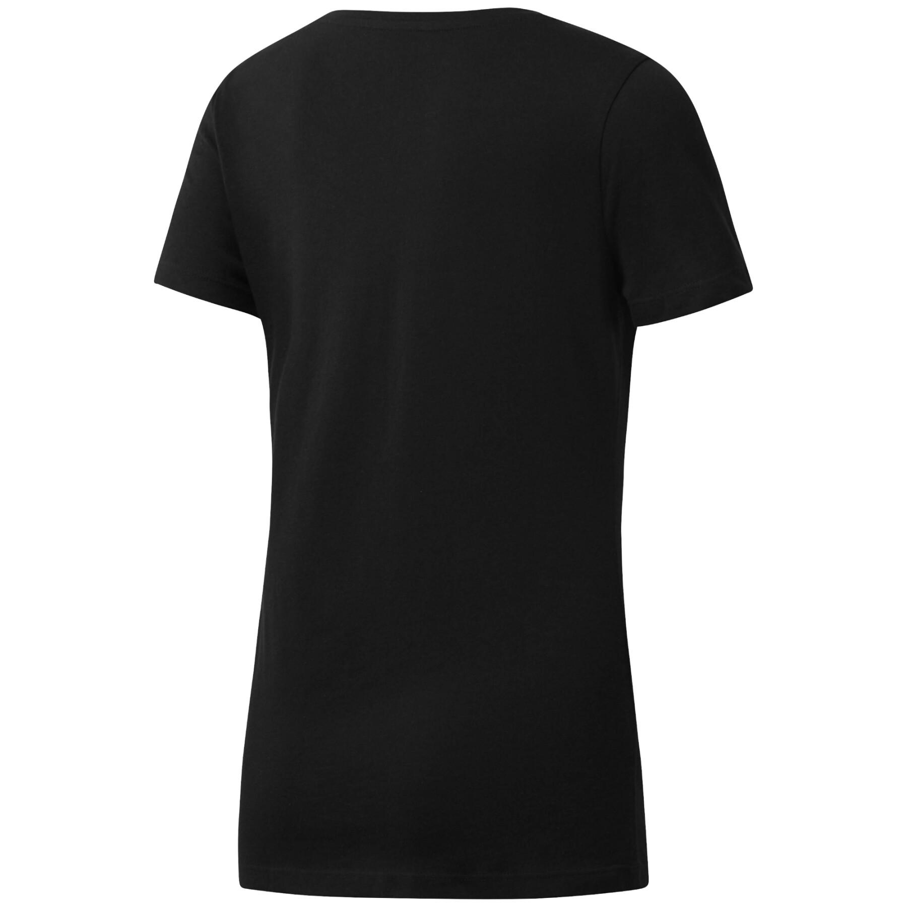 Dames-T-shirt Reebok Linear Read Scoop