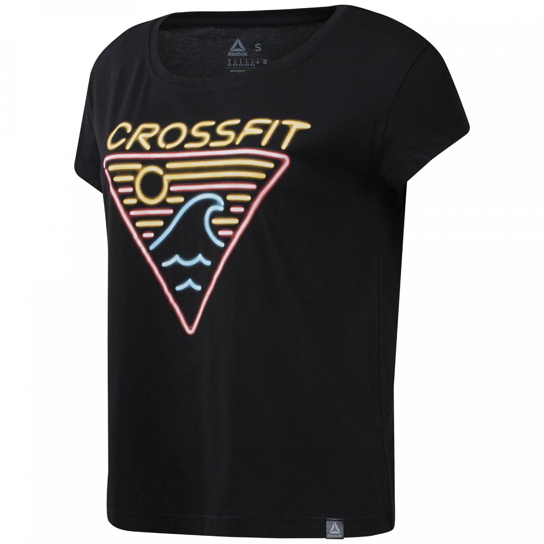 Dames retro T-shirt Reebok CrossFit® Neon