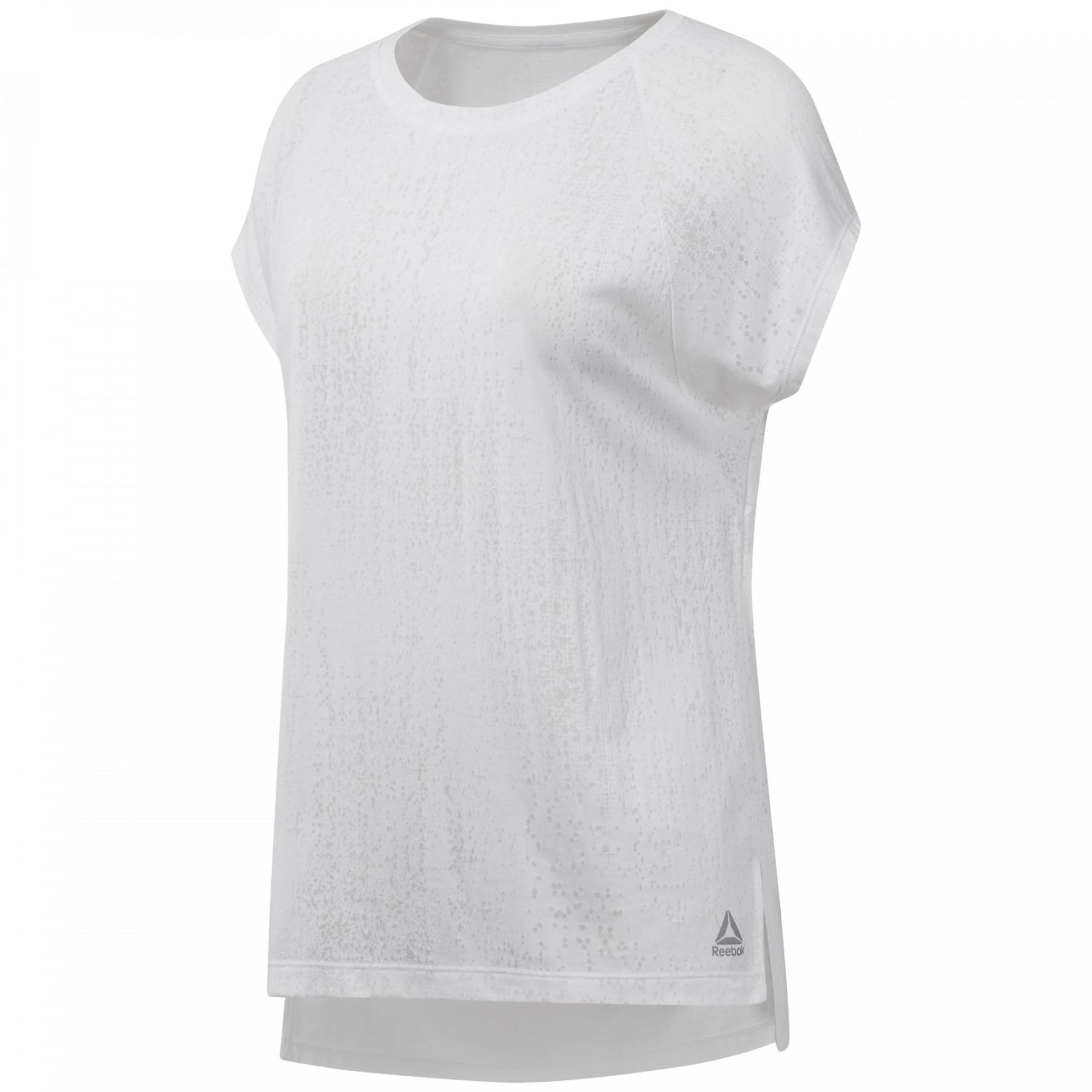 Semi-transparant T-shirt voor dames Reebok
