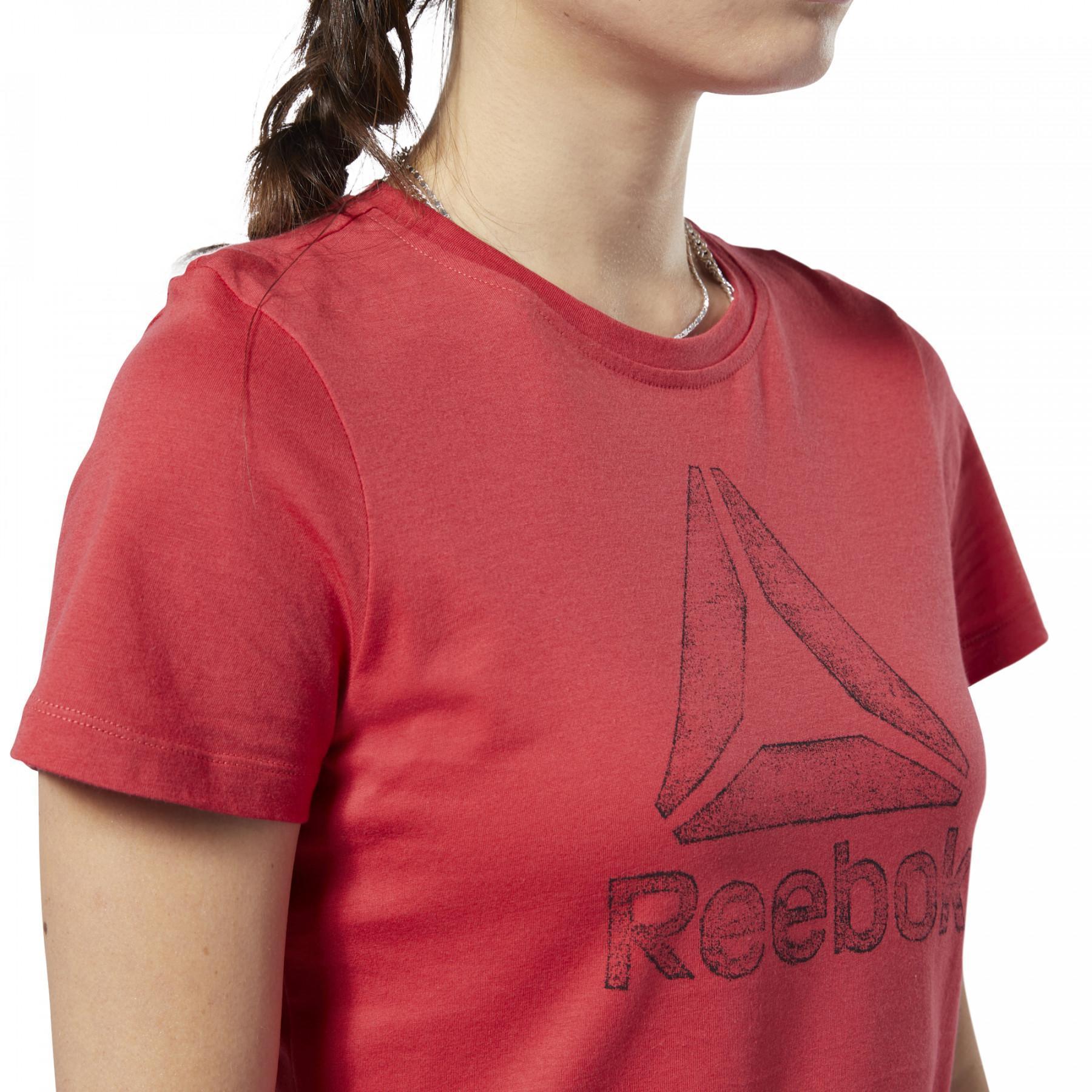 Dames-T-shirt Reebok Crewneck Graphic Series