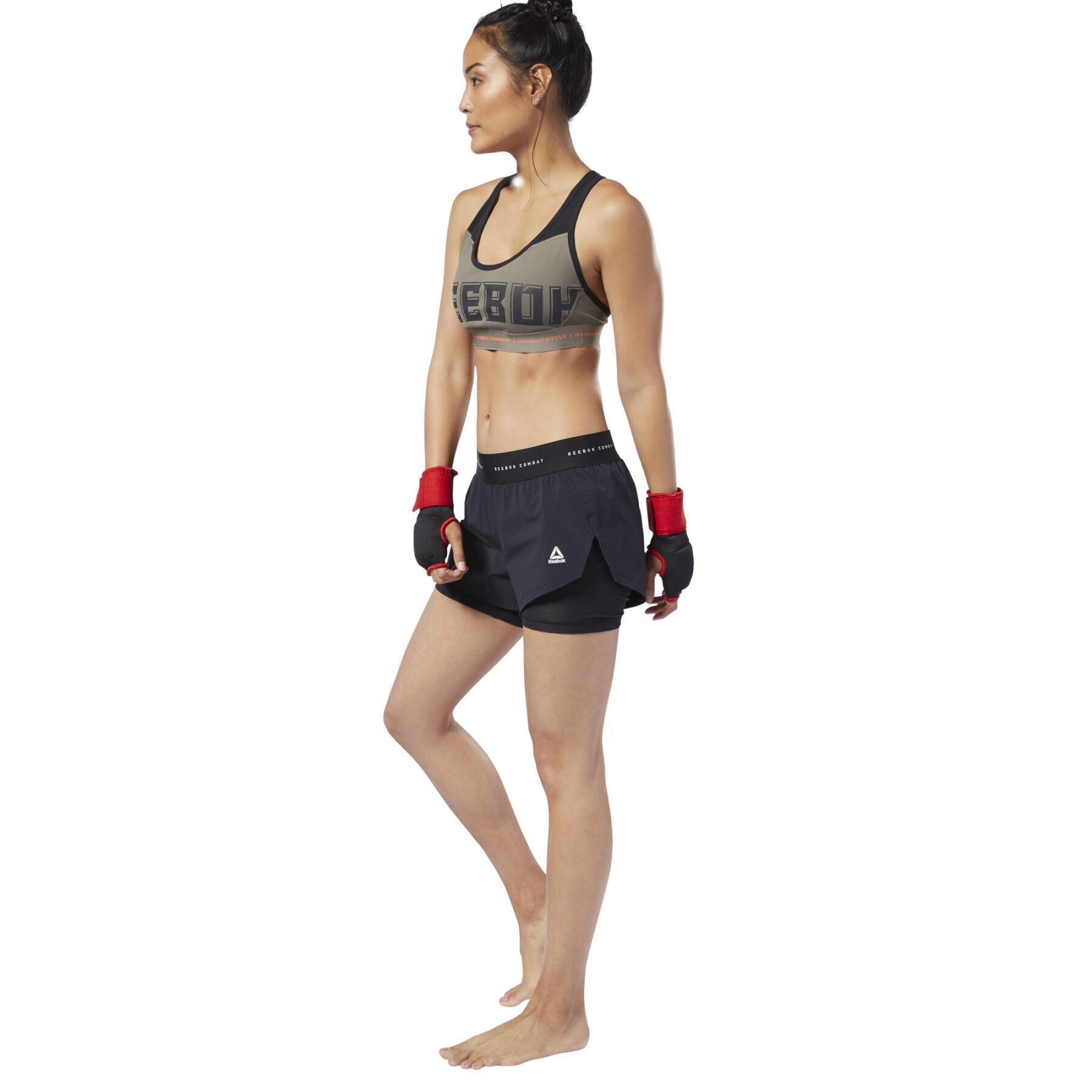 Dames shorts Reebok Kickboxing Combat