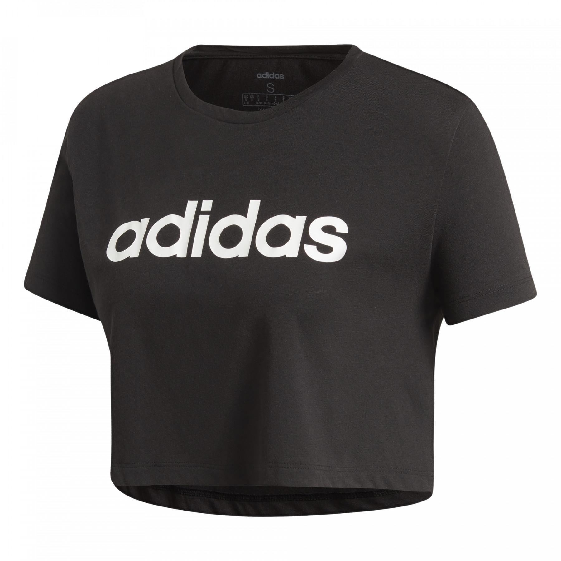 Dames-T-shirt adidas Designed 2 Move Cropped Boxy Logo
