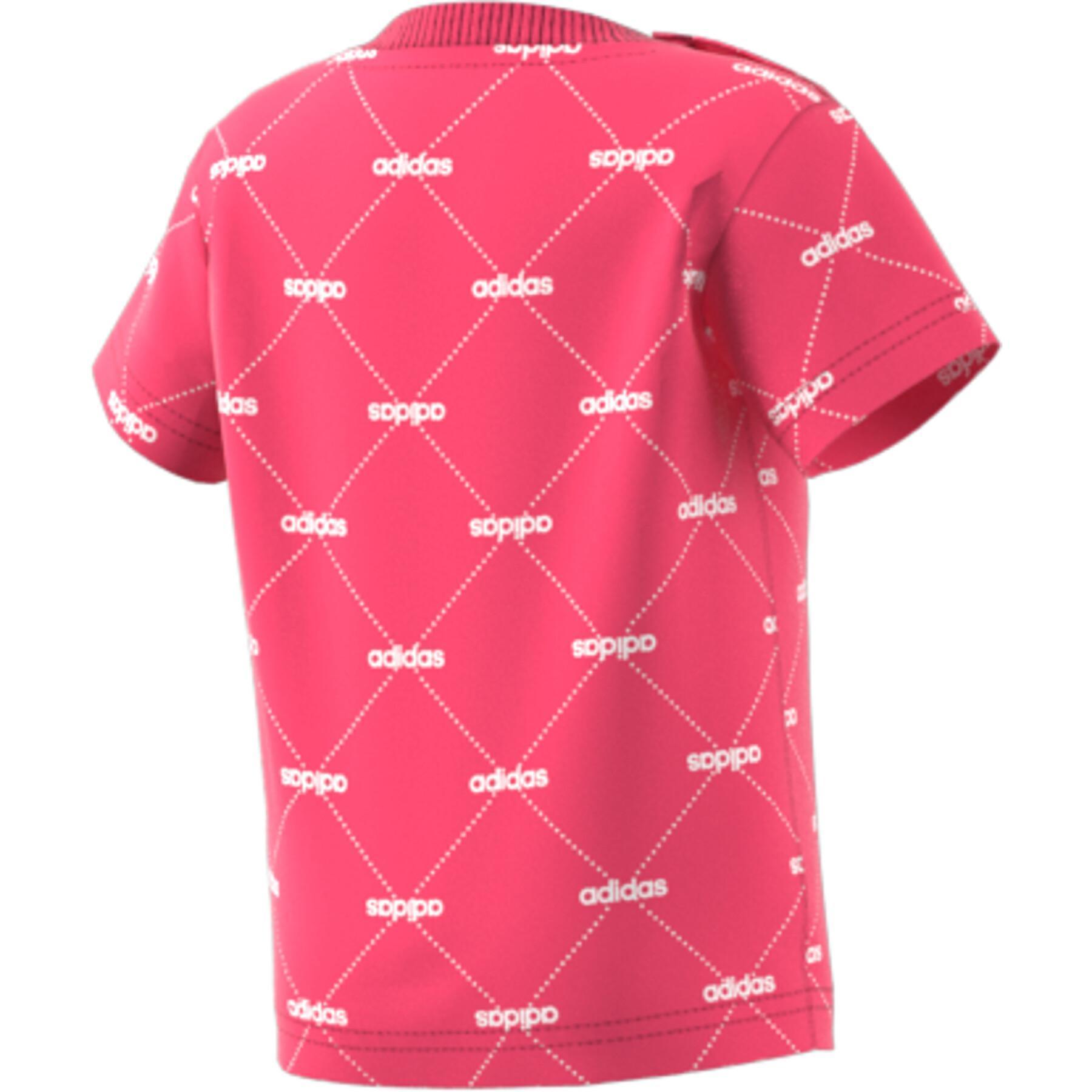 T-shirt kind adidas Linear Graphic