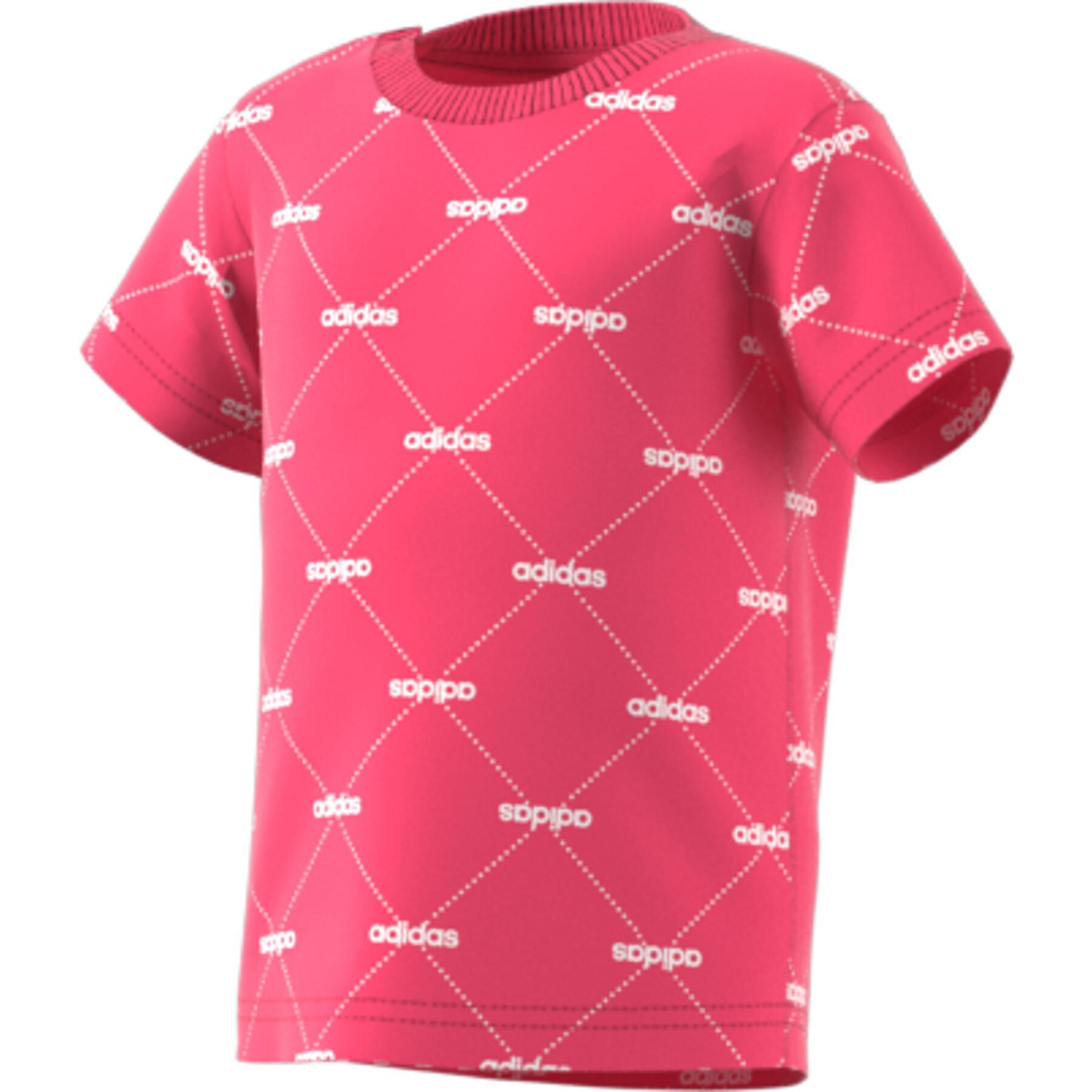 T-shirt kind adidas Linear Graphic