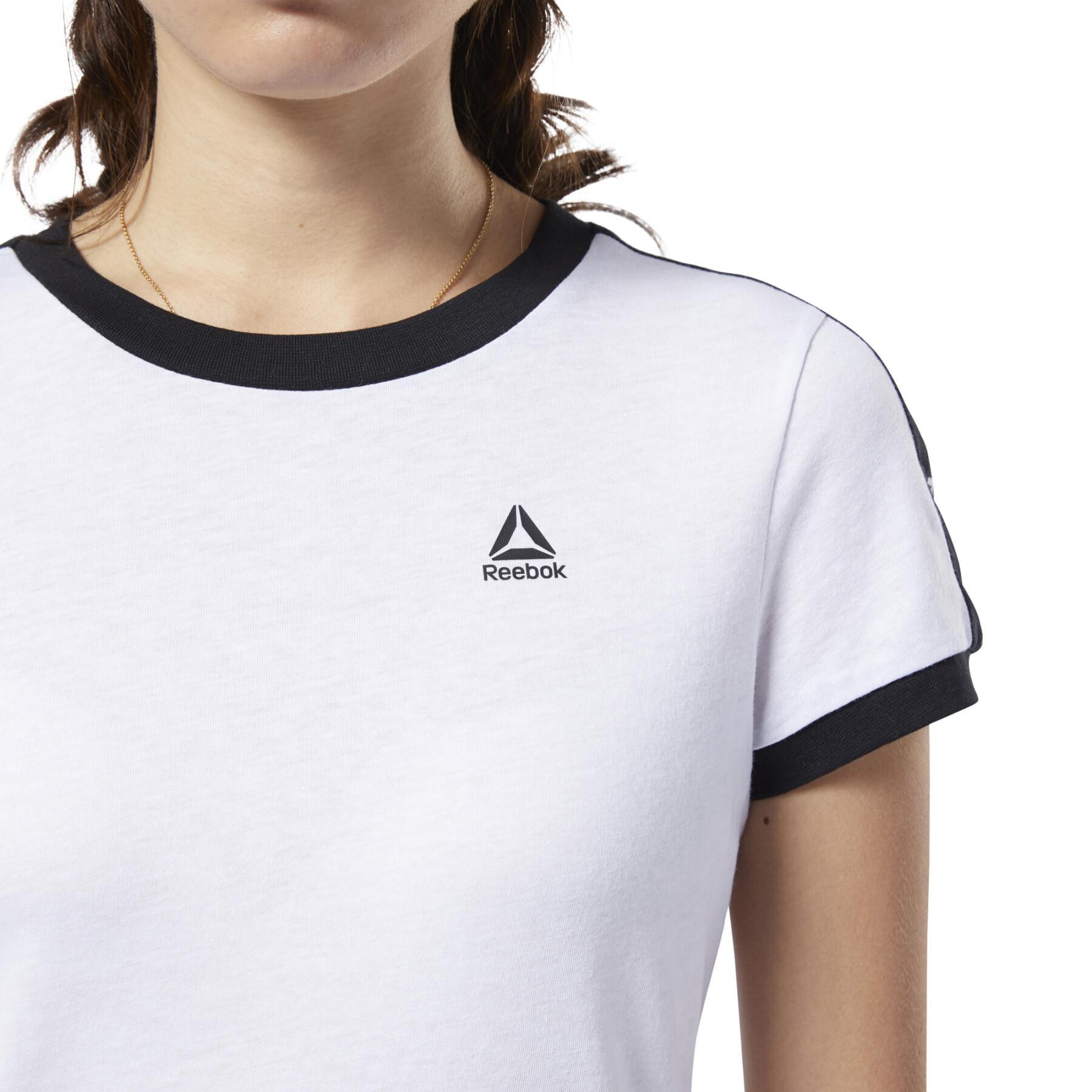 Dames-T-shirt Reebok Logo linéaire Essentials