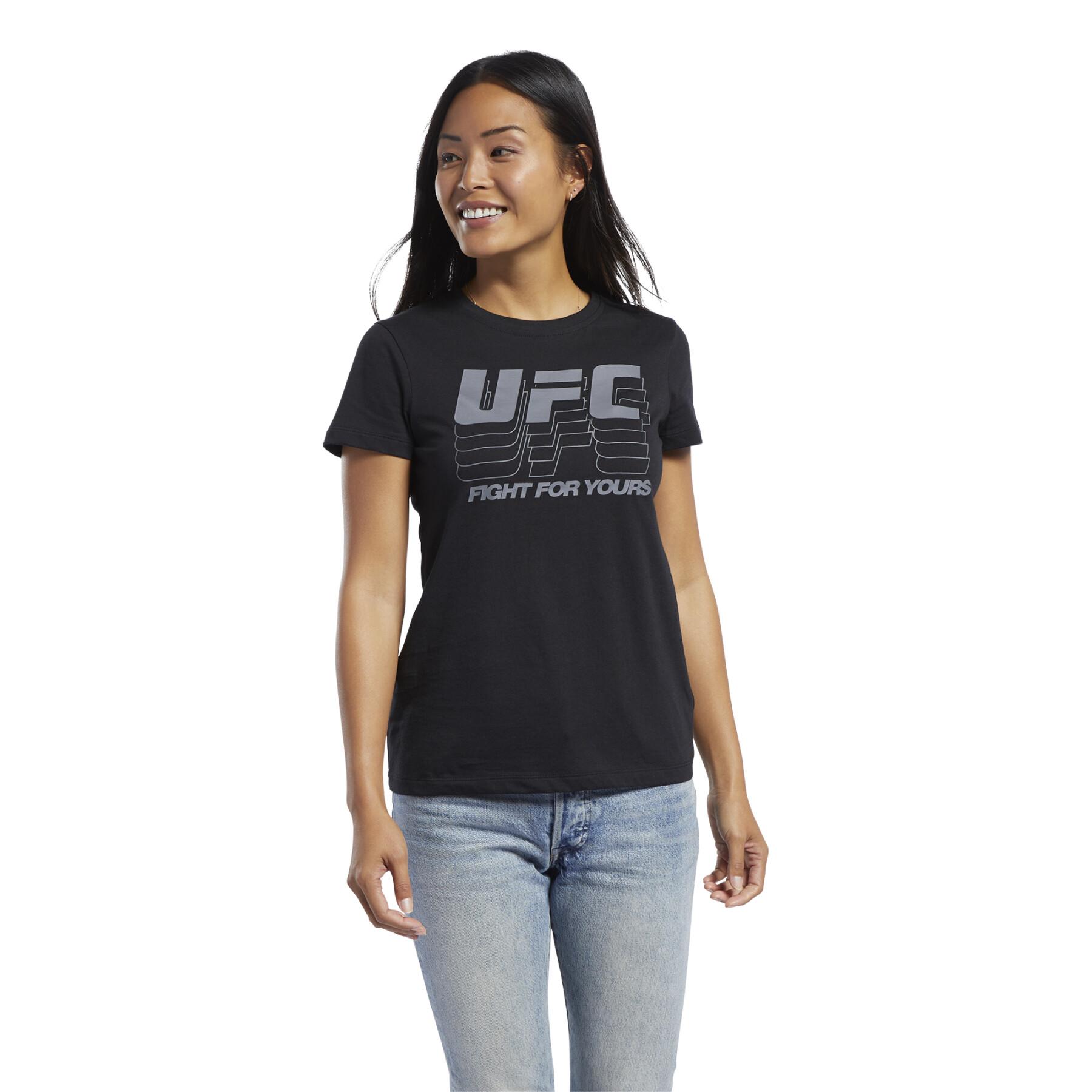Dames-T-shirt Reebok UFC FG Logo