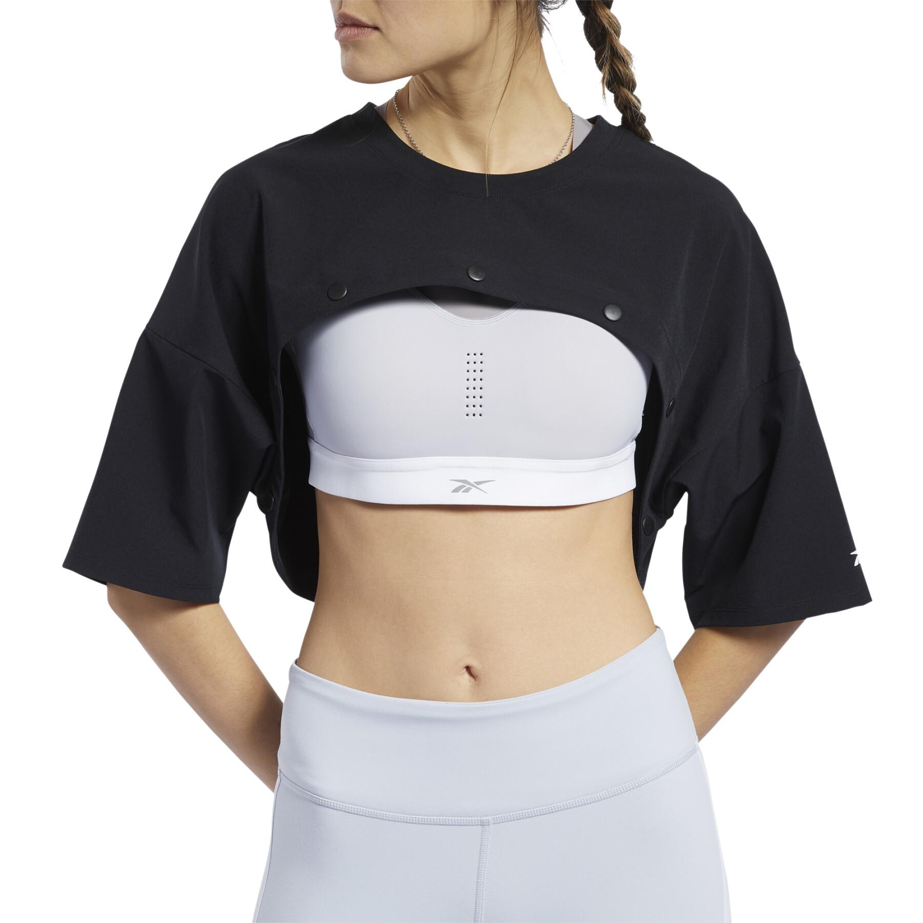 Dames-T-shirt Reebok Two-in-One