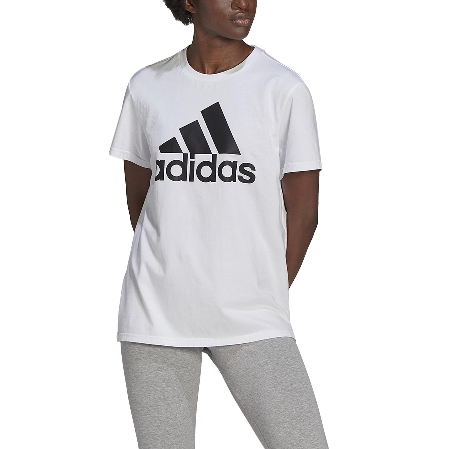 Dames-T-shirt adidas Essentials Logo Boyfriend