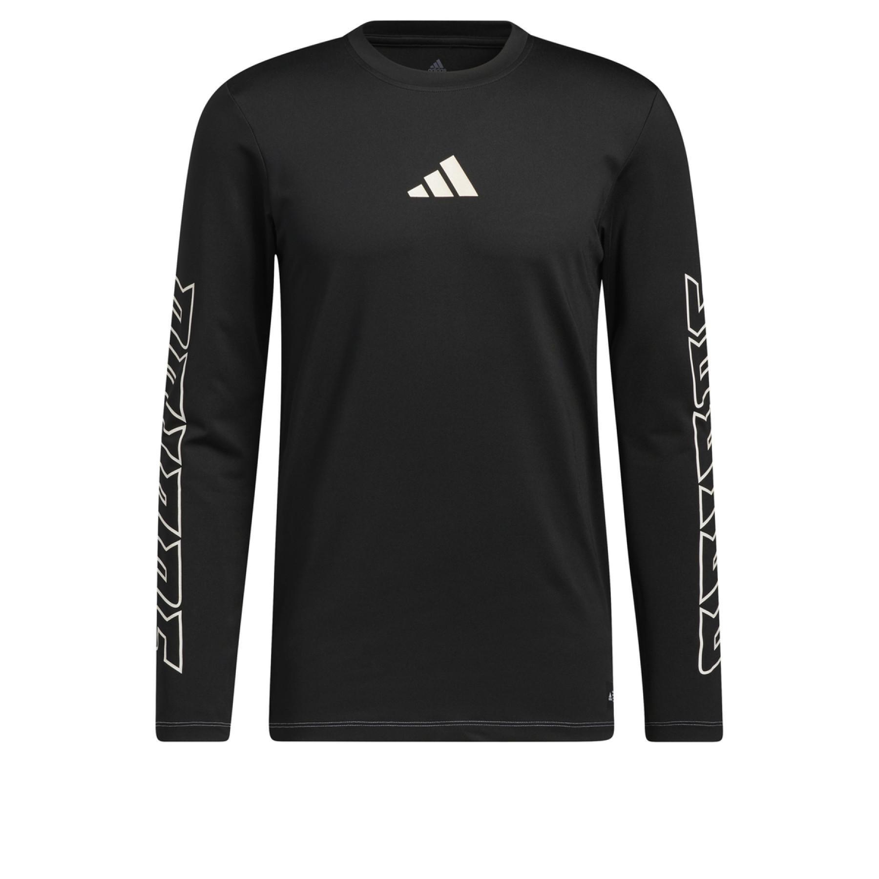 T-shirt met lange mouwen adidas FB Hype