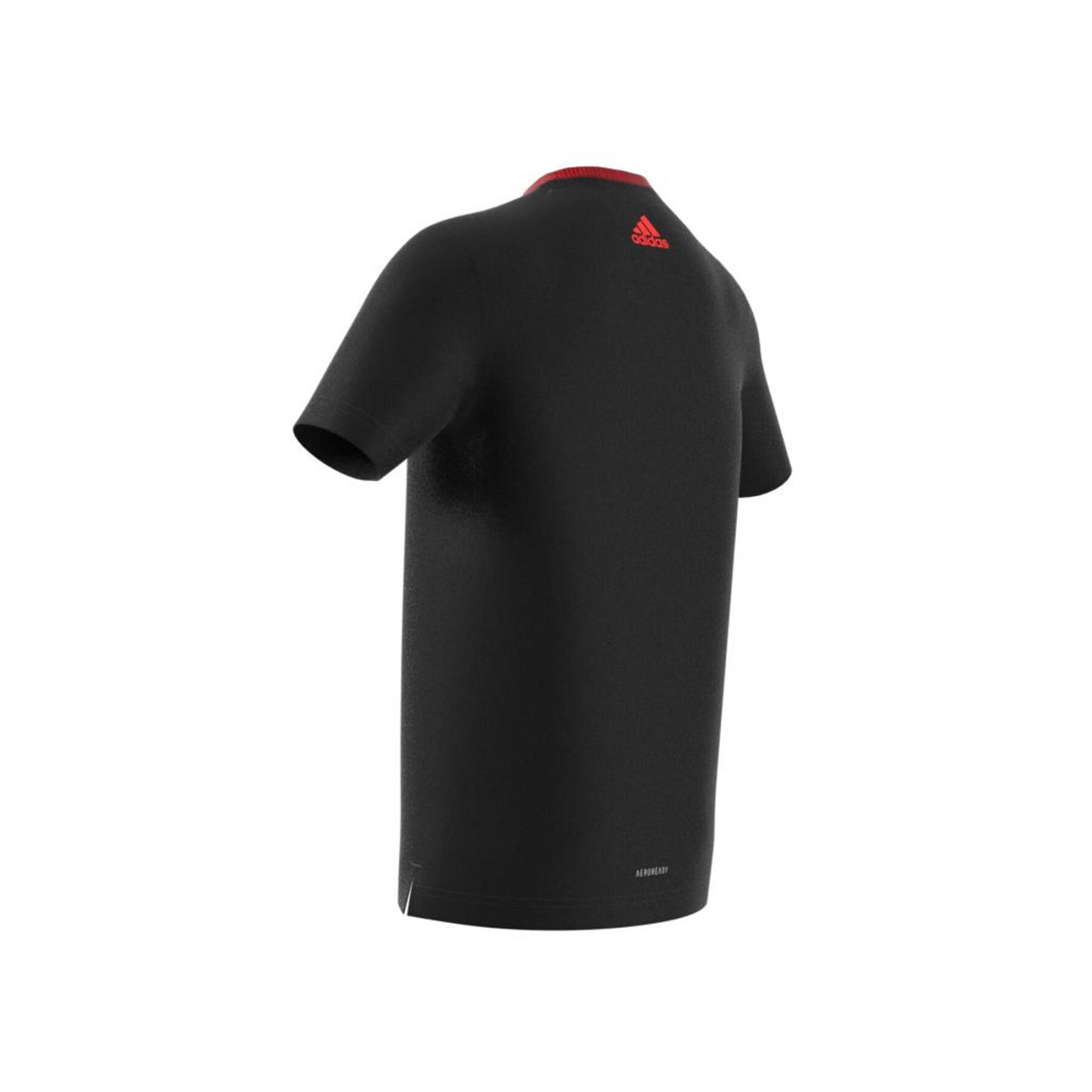 Kinder T-shirt adidas AEROREADY X Football-Inspired