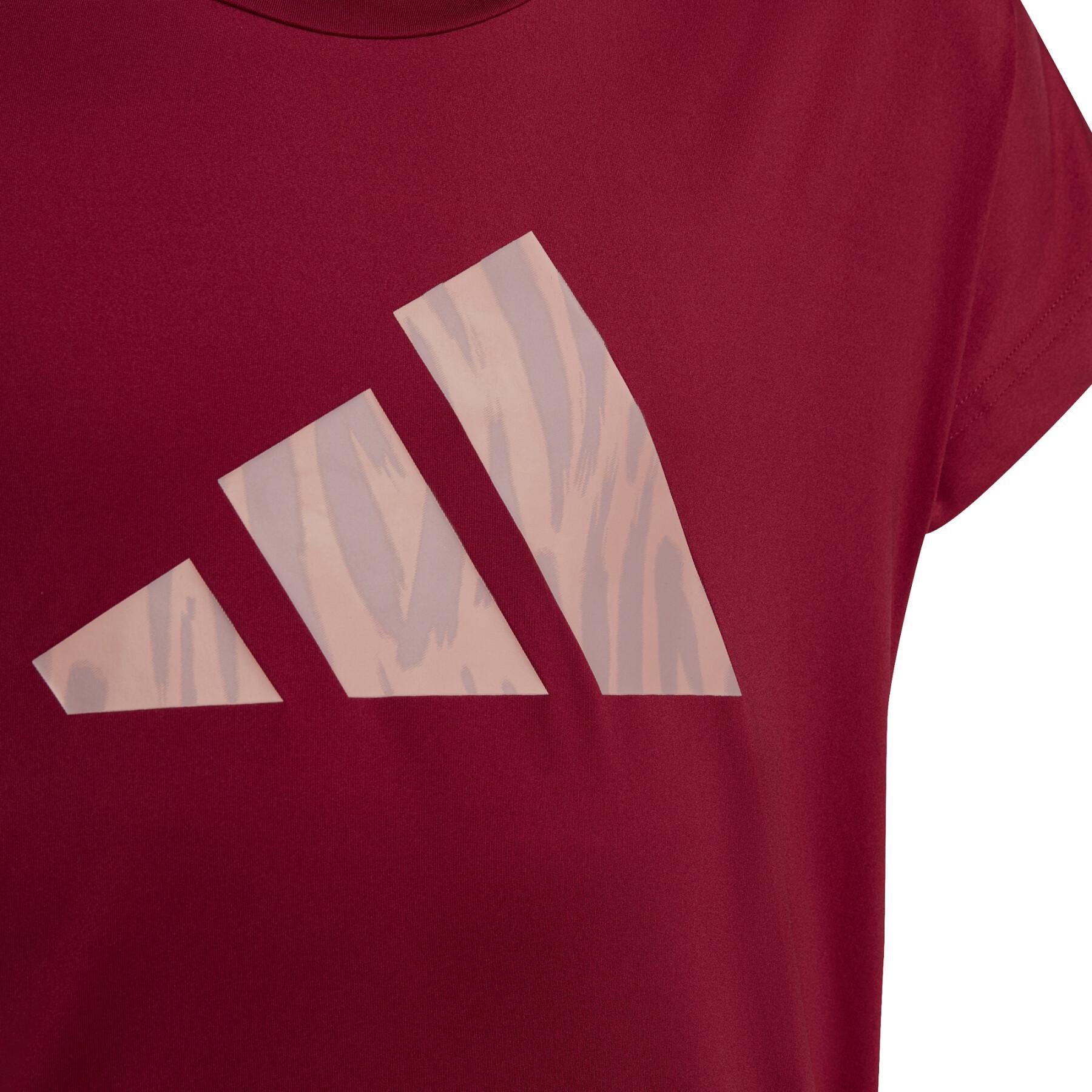 Meisjes-T-shirt adidas Aeroready Training Graphic