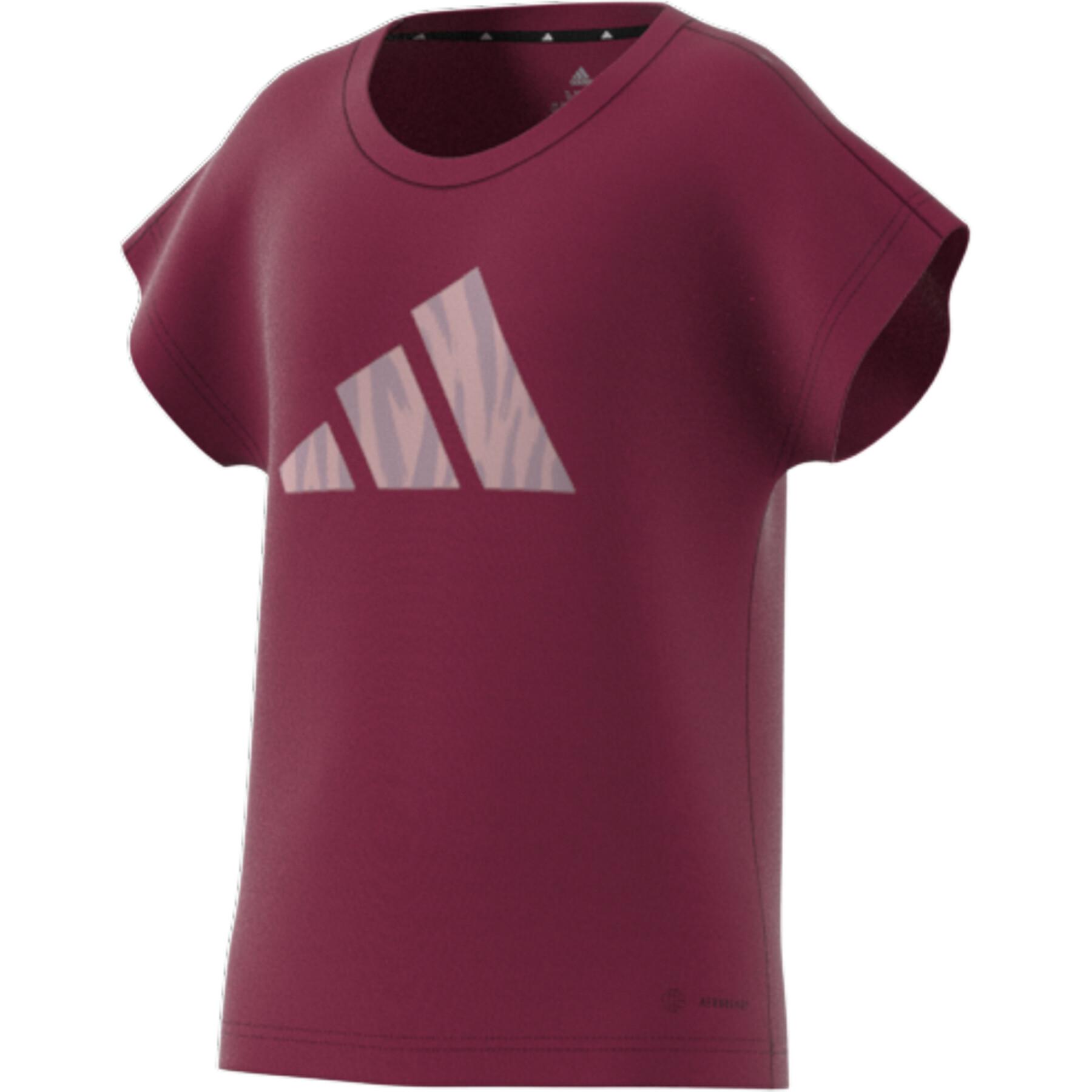 Meisjes-T-shirt adidas Aeroready Training Graphic