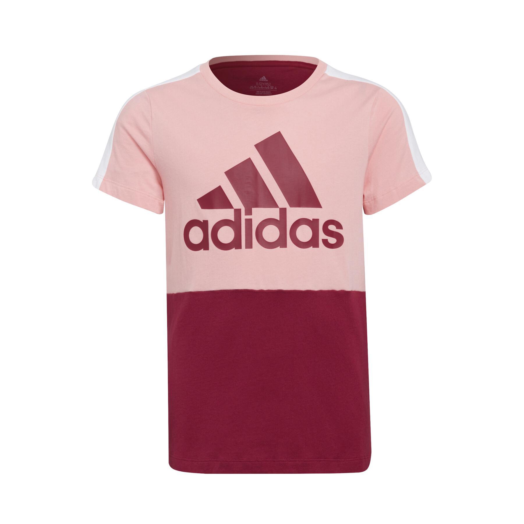 Meisjes-T-shirt adidas Colorblock