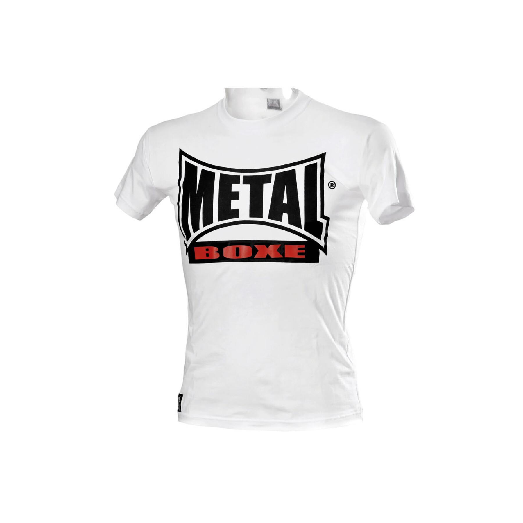 T-shirt met korte mouwen Metal Boxe new visual