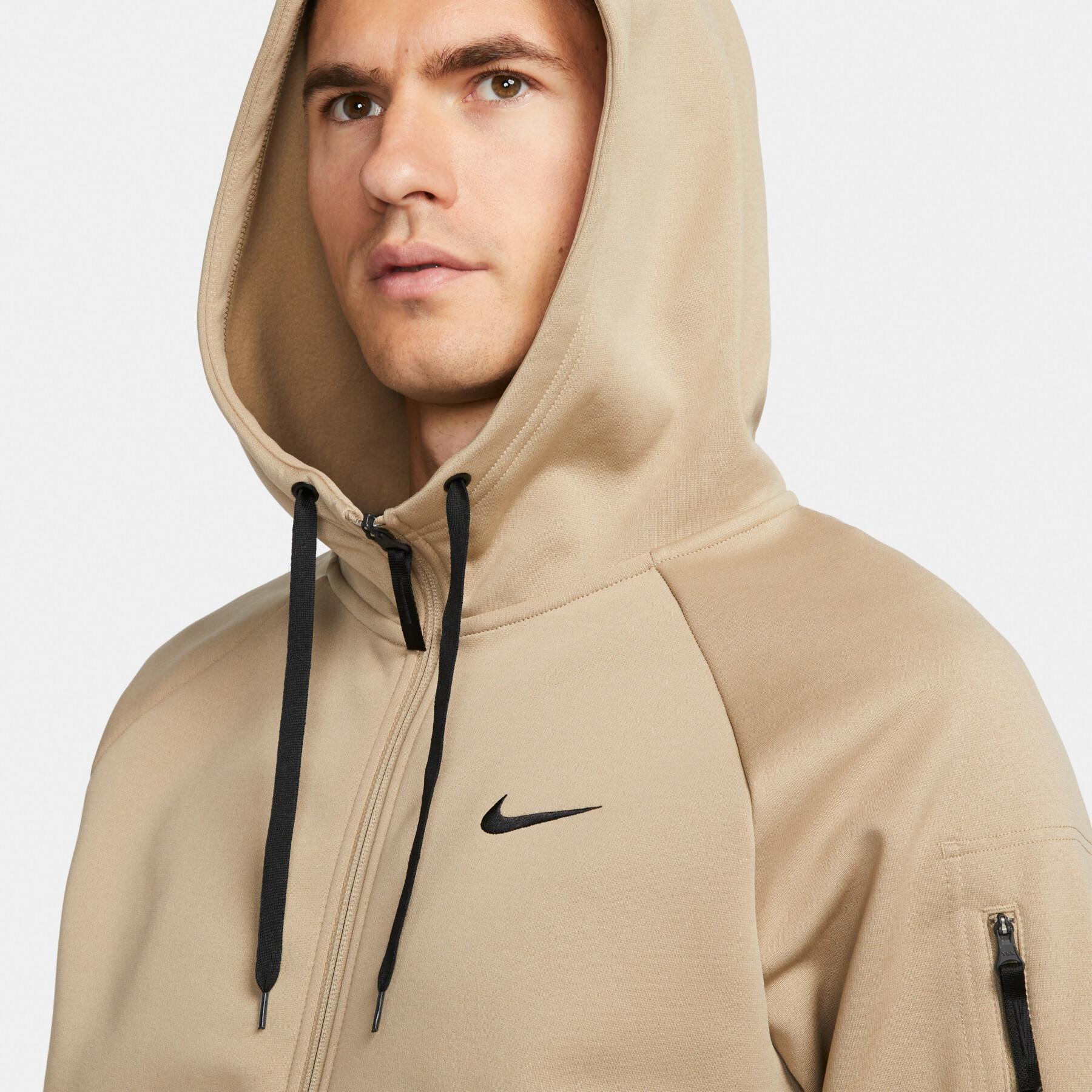 Hooded sweatshirt met rits Nike Therma-FIT