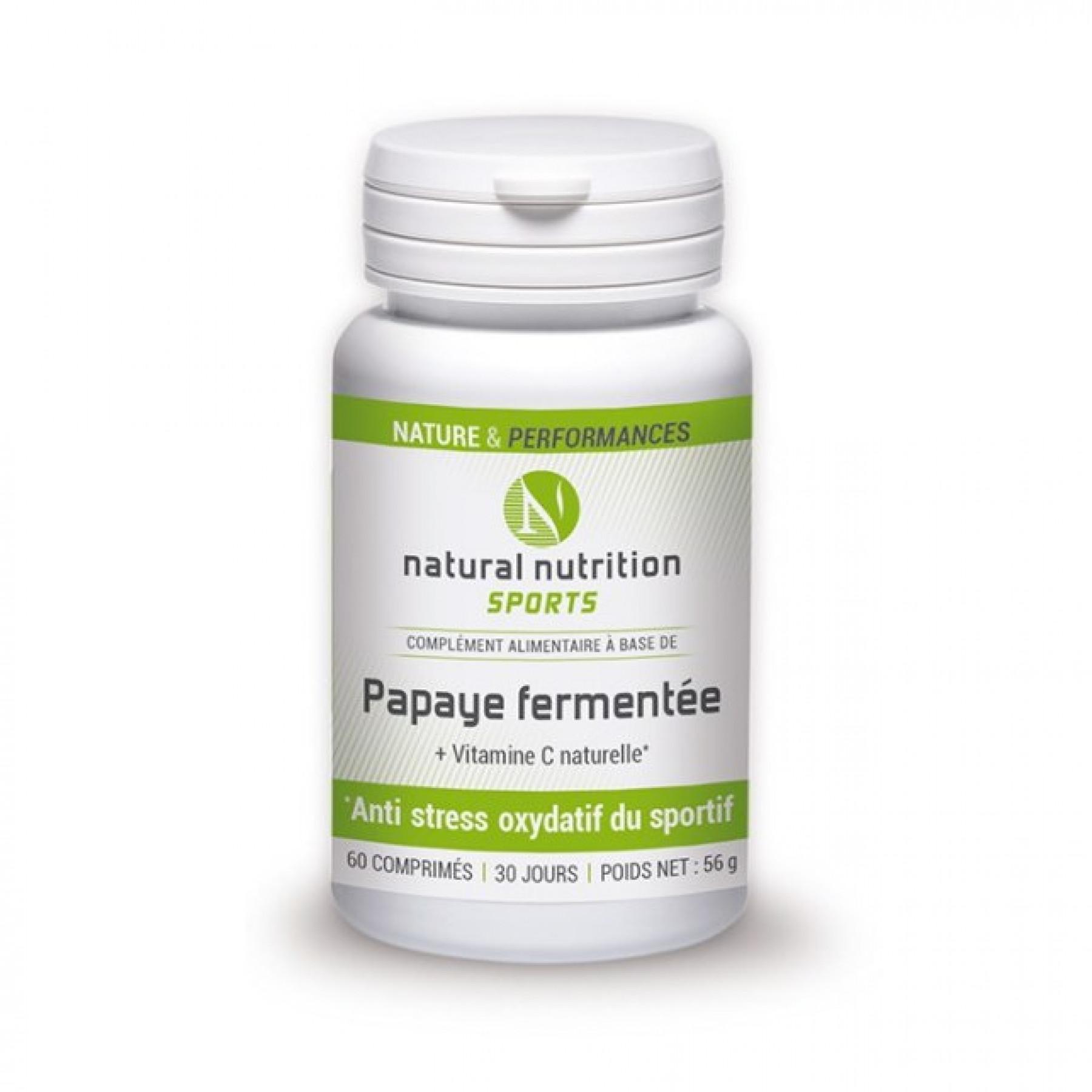 Voedingssupplement Natural Nutrition Sport Papaye fermentée