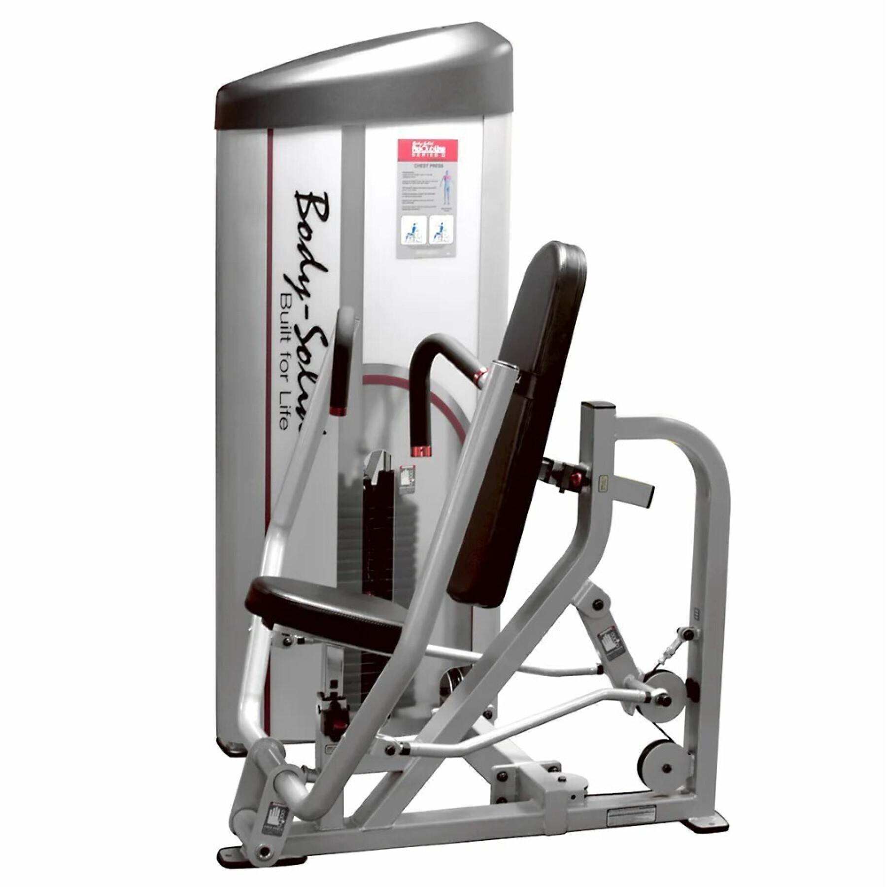 Chest press machine ProClubLine Series II Pile de poids 95 kg