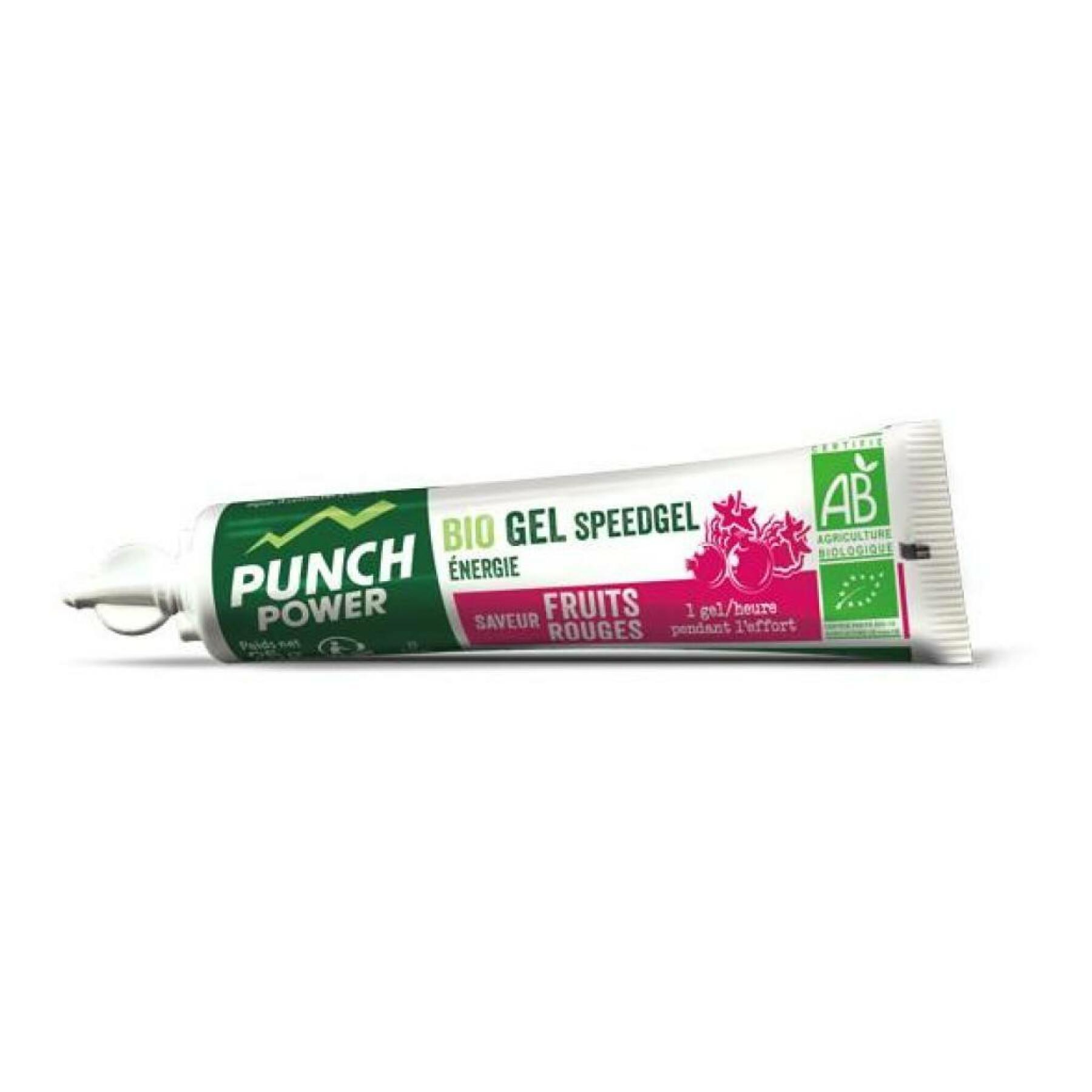 Energie gel Punch Power Speedgel Fruits rouges (x40)
