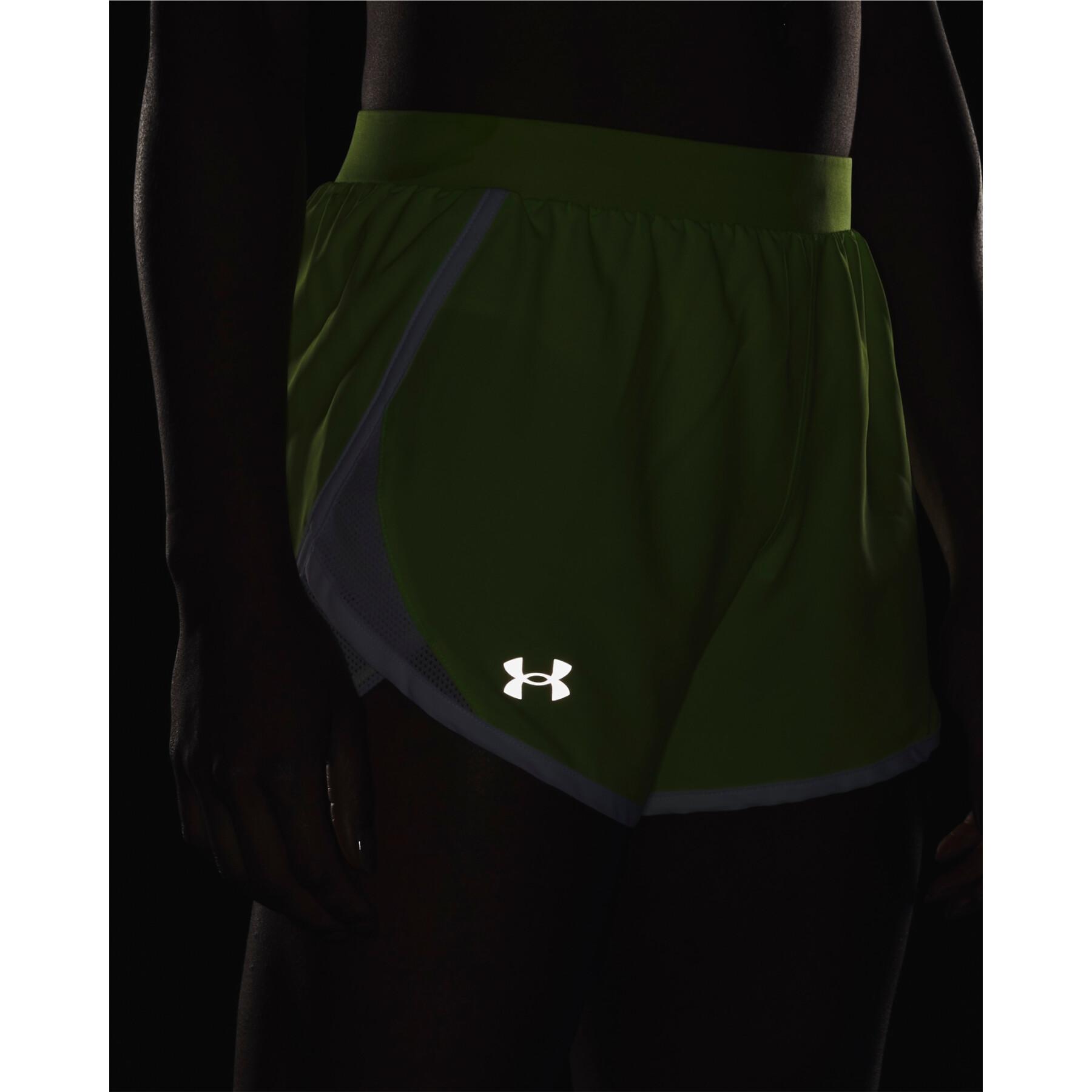 Dames shorts Under Armour Fly-by 2.0