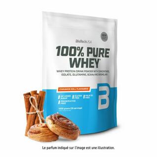 100% pure wei-eiwit zakken Biotech USA - Black Biscuit - 1kg (x10)