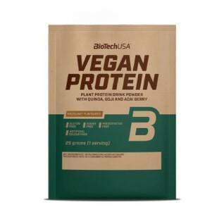 50 pakjes veganistisch eiwit Biotech USA - Noisette - 25g