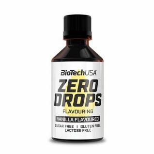Snackbuizen Biotech USA zero drops - Vanille - 50ml (x10)