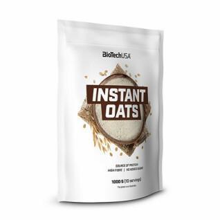 Zakjes instant haver snacks Biotech USA - Noisette - 1kg (x10)