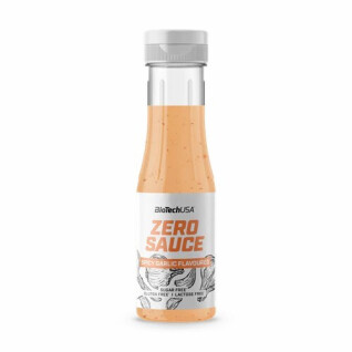 Eiwit - pittige knoflook Biotech USA Zero Sauce