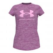 Meisjes-T-shirt Under Armour à manches courtes et motif Sportstyle