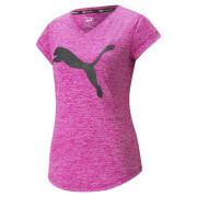 Dames-T-shirt Puma Train Favorite Heather Cat