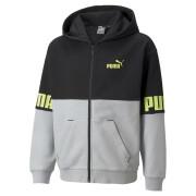 Kinder sweatshirt Puma Power Full-Zip