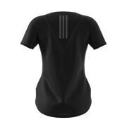 Dames-T-shirt adidas Training 3-StripesHeat Ready