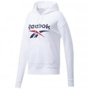 Dames sweatshirt met capuchon Reebok Identity Logo French Terry