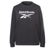 Sweatshirt ronde hals vrouw Reebok Identity Logo French Terry (Grandes tailles)