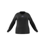Dames-T-shirt adidas You for You Long Sleeve(Plus Size)