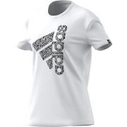 Dames-T-shirt adidas Zebra Logo Graphic