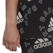 Dames-T-shirt adidas Essentials Logo Allover Print