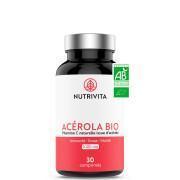 Biologisch Acerola Voedingssupplement - 30 tabletten Nutrivita