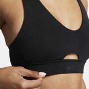 Vrouwenbeha Nike Dri-Fit Indy Plunge Cutout