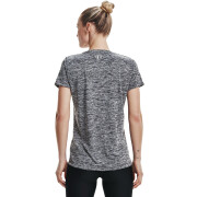 Dames-T-shirt met v-hals Under Armour Twist Tech™